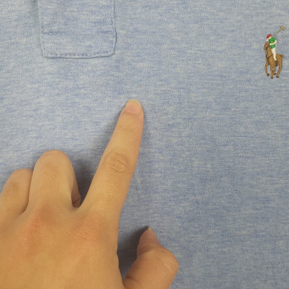 Polo Ralph Lauren Mens Short Sleeve Polo Shirt Sz XXL Flesh Pony Pima Soft Touch - Picture 4 of 9